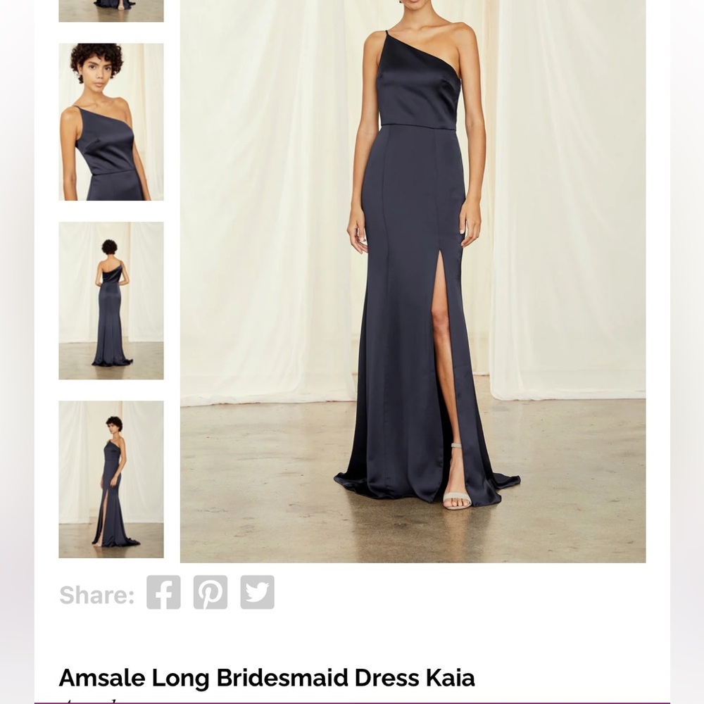 Amsale Bridesmaid Dress Kaia